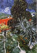 Dr.Gachet's Garden at Auvers-sur-Oise Vincent Van Gogh